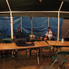 cpmimages > A couple of early finishers trying to get warm.